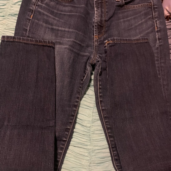 J. Crew Midrise Toothpick Skinny Jeans - Blue - Picture 6 of 9